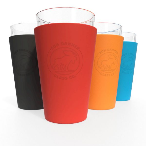 Insulated Pint Glass - variety pack