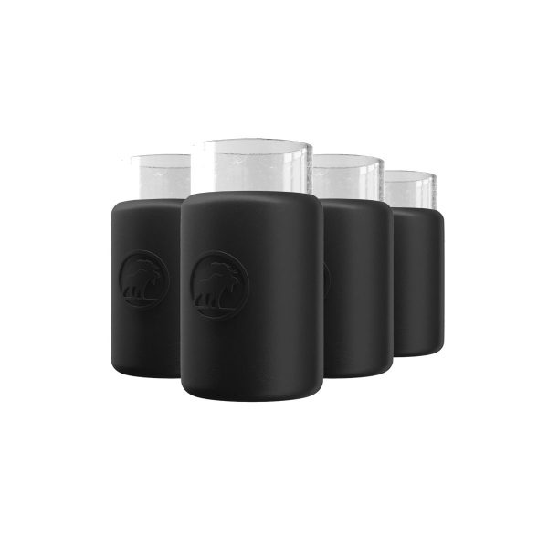 Legacy Shot Glass - Black, 4 Pack